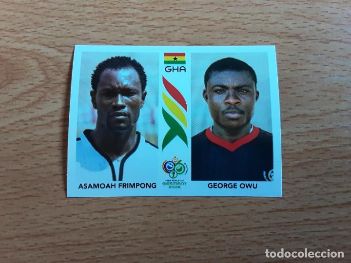 Cromos de F&uacute;tbol: CROMO FUTBOL MUNDIAL 2006 EDITORIAL PANINI 320.FRIMPONG/OWU-GHANA-NUNCA PEGADO