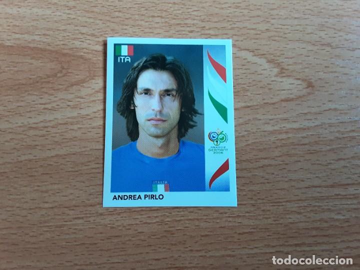 Cromos de F&uacute;tbol: CROMO FUTBOL MUNDIAL 2006 EDITORIAL PANINI 333.PIRLO-ITALIA-NUNCA PEGADO