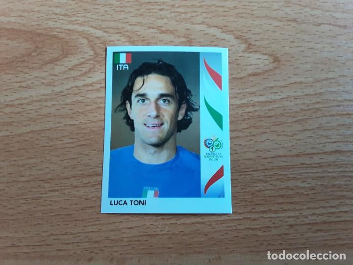 Cromos de F&uacute;tbol: CROMO FUTBOL MUNDIAL 2006 EDITORIAL PANINI 337.TONI-ITALIA-NUNCA PEGADO