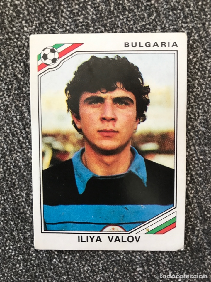 Cromos de f&uacute;tbol: Cromo panini mundial Mexico 86 n&uacute;mero 71 Valov - Sticker album world cup 1986