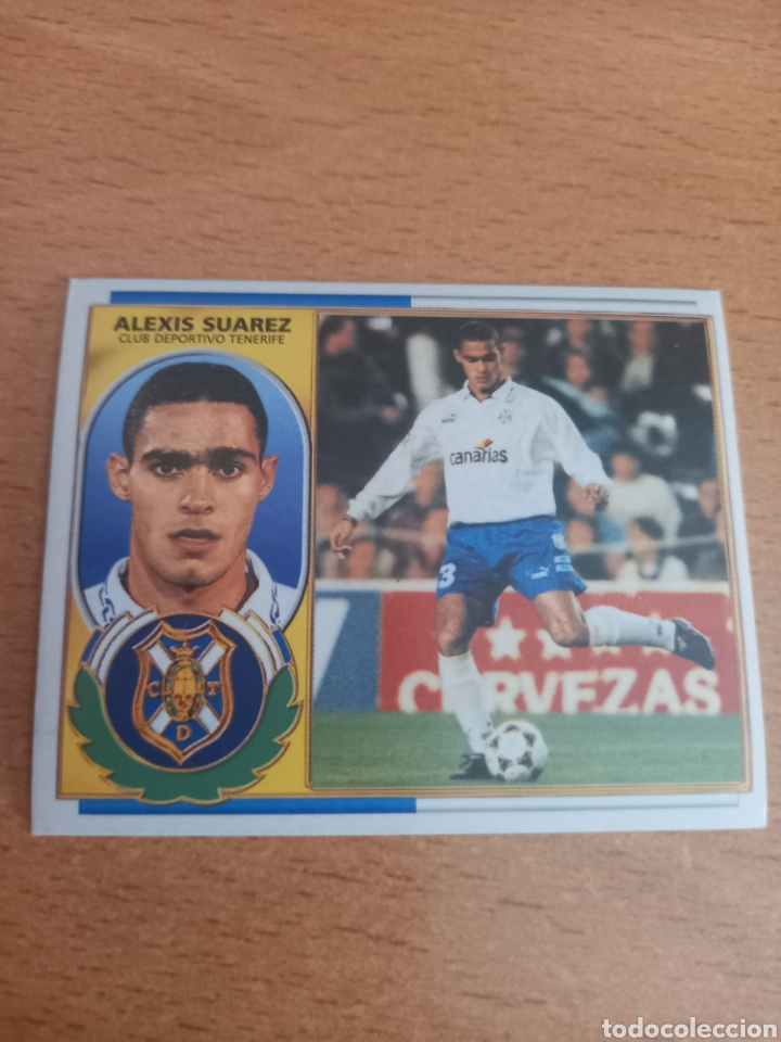 Fu&szlig;ball-Sticker: Alexis Su&aacute;rez Tenerife liga 1996 1997 96 97 ediciones este