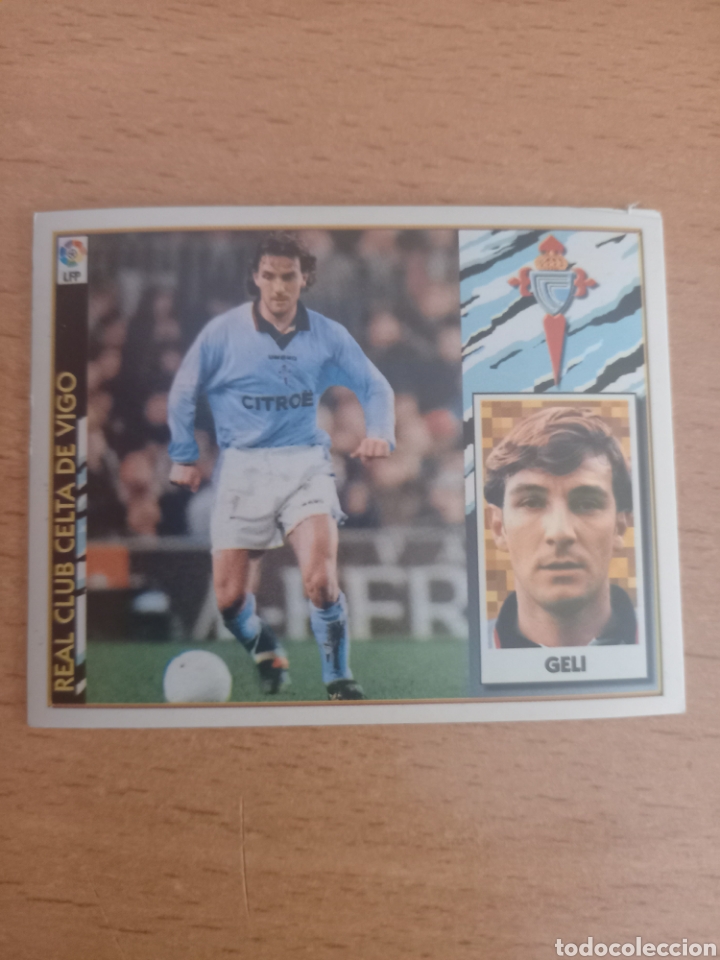 Fu&szlig;ball-Sticker: Geli Celta de Vigo liga 1997 1998 97 98 ediciones este