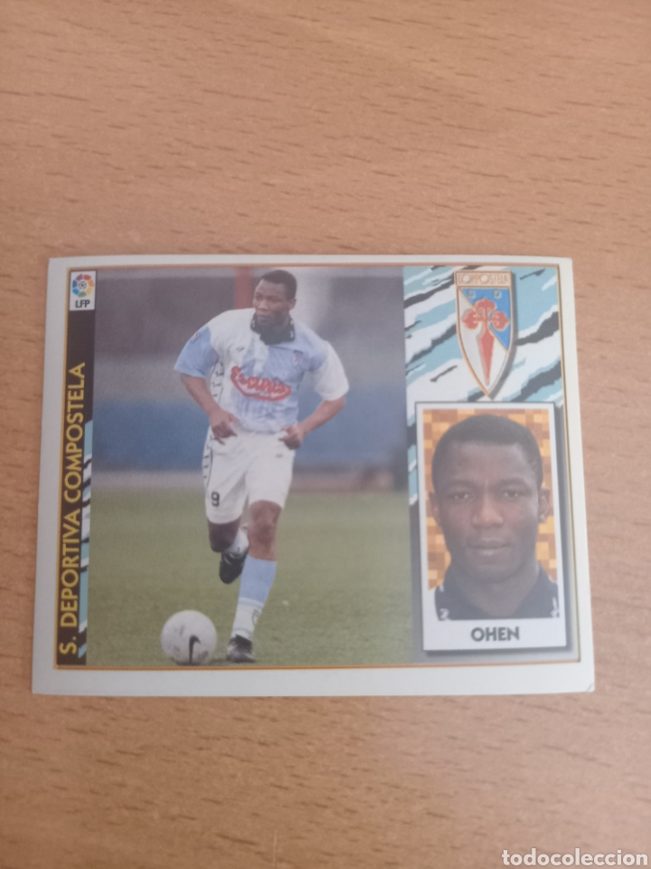 Fu&szlig;ball-Sticker: Ohen Compostela liga 1997 1998 97 98 ediciones este