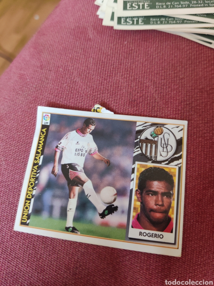 Fu&szlig;ball-Sticker: Rogerio salamanca coloca este 1997 1998 97 98