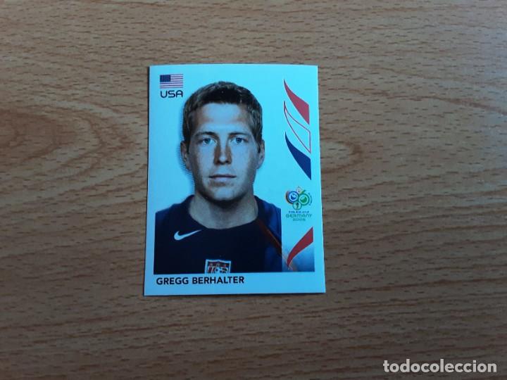 Cromos de F&uacute;tbol: CROMO FUTBOL MUNDIAL 2006 EDITORIAL PANINI 343.BERHALTER-USA-NUNCA PEGADO