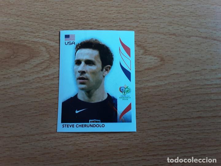 Cromos de F&uacute;tbol: CROMO FUTBOL MUNDIAL 2006 EDITORIAL PANINI 345.CHERUNDOLO-USA-NUNCA PEGADO