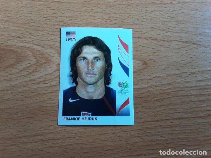 Cromos de F&uacute;tbol: CROMO FUTBOL MUNDIAL 2006 EDITORIAL PANINI 346.HEJDUK-USA-NUNCA PEGADO