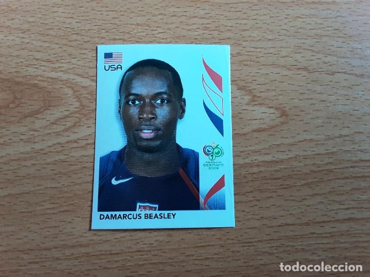Cromos de F&uacute;tbol: CROMO FUTBOL MUNDIAL 2006 EDITORIAL PANINI 349.BEASLEY-USA-NUNCA PEGADO