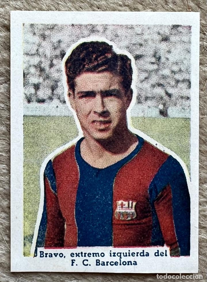Cromos de f&uacute;tbol: Bravo - Futbol Club Barcelona - Cromos Documental - Editorial Ameller