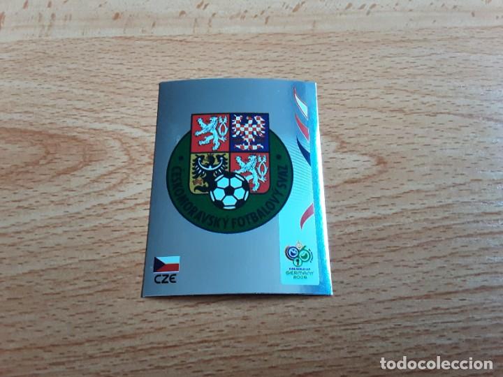 Cromos de Futebol: CROMO FUTBOL MUNDIAL 2006 EDITORIAL PANINI 360.ESCUDO-REPUBLICA CHECA-NUNCA PEGADO