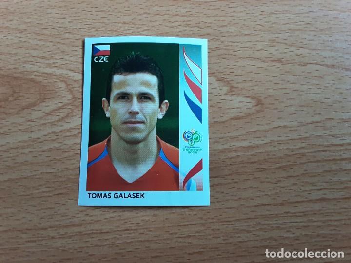 Figurine di Calcio: CROMO FUTBOL MUNDIAL 2006 EDITORIAL PANINI 367.GALASEK-REPUBLICA CHECA-NUNCA PEGADO