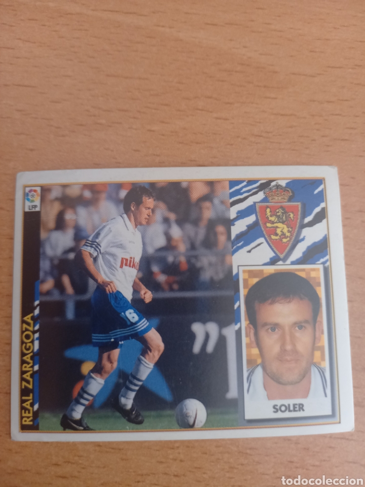 Football Stickers: Soler Real Zaragoza liga 1997 1998 97 98 ediciones este
