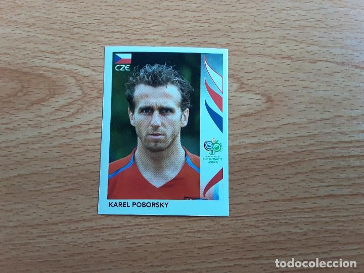 Cromos de Futebol: CROMO FUTBOL MUNDIAL 2006 EDITORIAL PANINI 370.POBORSKY-REPUBLICA CHECA-NUNCA PEGADO