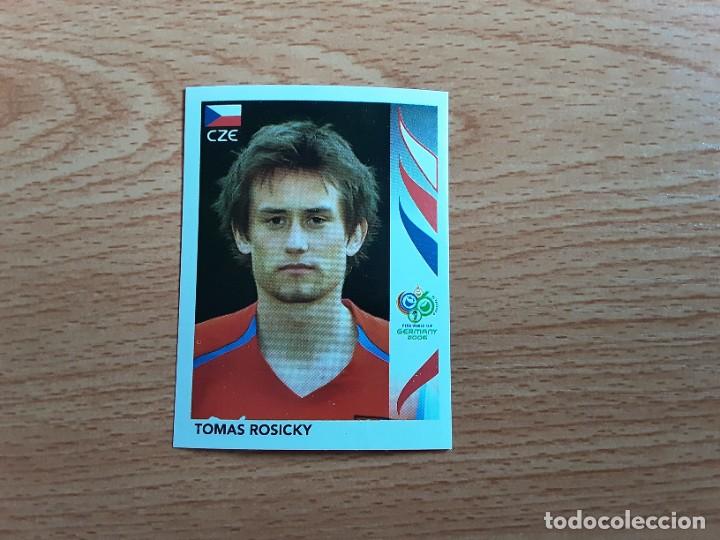 Cromos de Futebol: CROMO FUTBOL MUNDIAL 2006 EDITORIAL PANINI 372.ROSICKY-REPUBLICA CHECA-NUNCA PEGADO