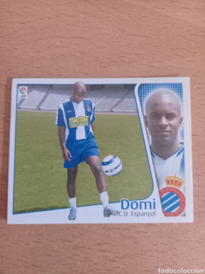 Figurine di Calcio: Domi Espanyol fichaje 12 liga 2004 2005 04 05 ediciones este