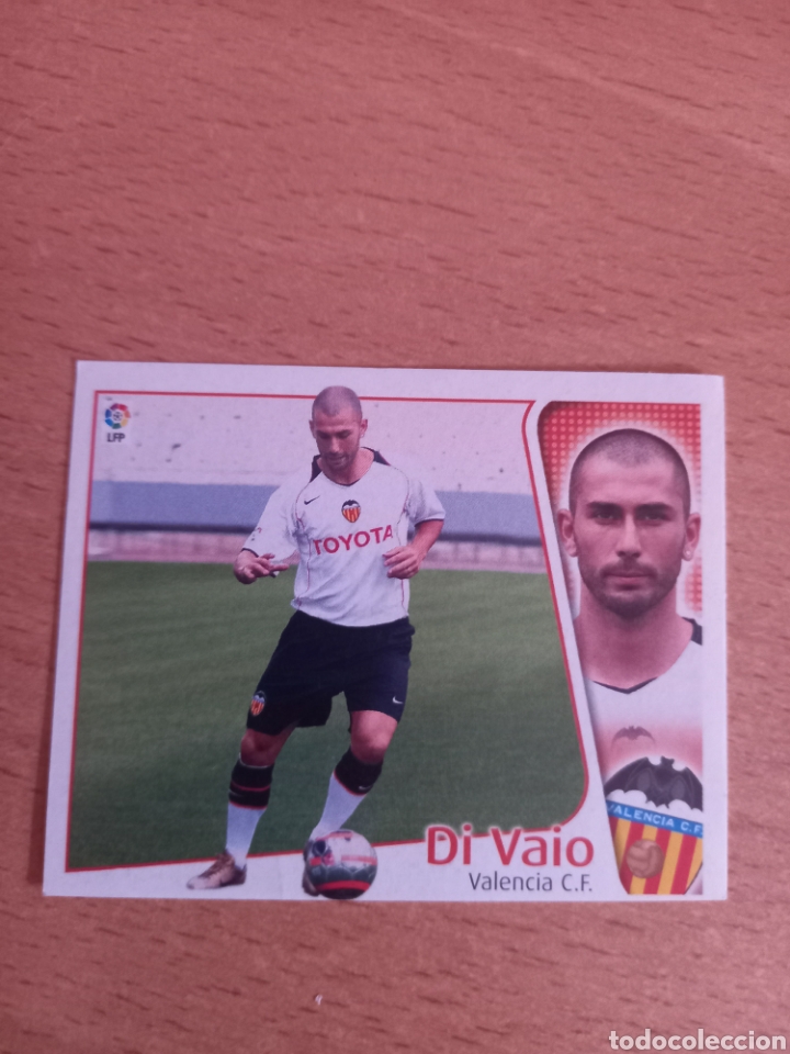 Fu&szlig;ball-Sticker: Di Vaio Valencia fichaje 18 liga 2004 2005 04 05 ediciones este