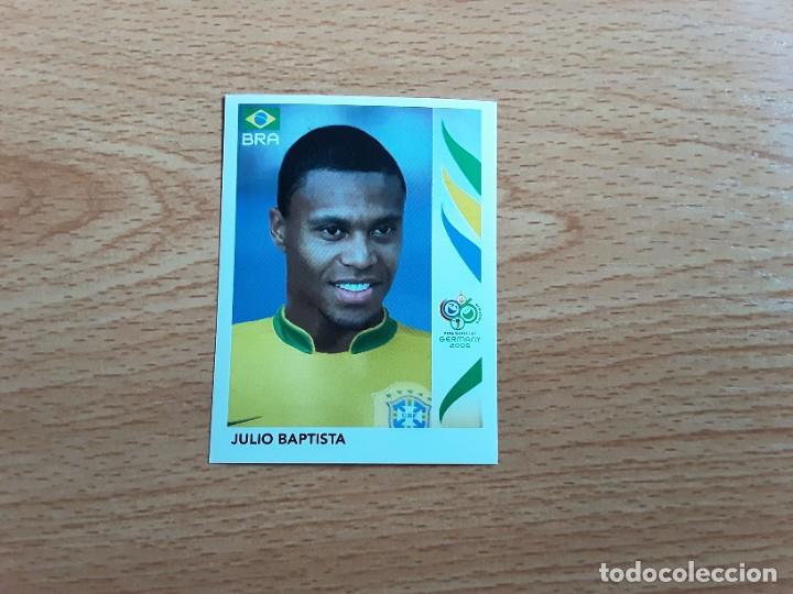 Cromos de F&uacute;tbol: CROMO FUTBOL MUNDIAL 2006 EDITORIAL PANINI 388.BAPTISTA-BRASIL-NUNCA PEGADO