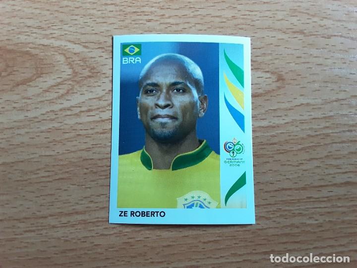 Cromos de F&uacute;tbol: CROMO FUTBOL MUNDIAL 2006 EDITORIAL PANINI 391.ZE ROBERTO-BRASIL-NUNCA PEGADO