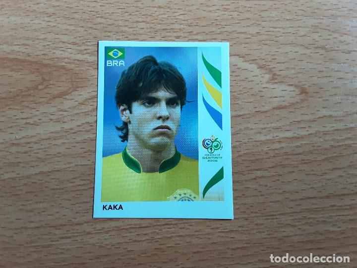 Figurine di Calcio: CROMO FUTBOL MUNDIAL 2006 EDITORIAL PANINI 392.KAKA-BRASIL-NUNCA PEGADO