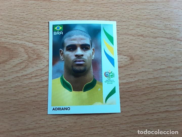 Cromos de Futebol: CROMO FUTBOL MUNDIAL 2006 EDITORIAL PANINI 394.ADRIANO-BRASIL-NUNCA PEGADO