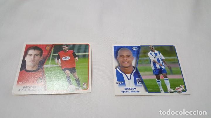 Figurine di Calcio: LOTE DE EDICIONES ESTE 2005 2006 DOS COLOCAS