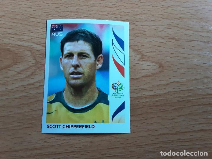 Cromos de Futebol: CROMO FUTBOL MUNDIAL 2006 EDITORIAL PANINI 419.CHIPPERFIELD-AUSTRALIA-NUNCA PEGADO