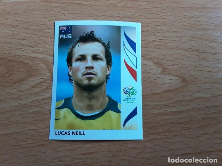 Figurine di Calcio: CROMO FUTBOL MUNDIAL 2006 EDITORIAL PANINI 421.NEILL-AUSTRALIA-NUNCA PEGADO