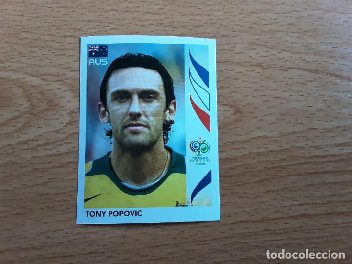 Cromos de Futebol: CROMO FUTBOL MUNDIAL 2006 EDITORIAL PANINI 422.POPOVIC-AUSTRALIA-NUNCA PEGADO
