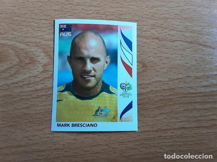 Cromos de Futebol: CROMO FUTBOL MUNDIAL 2006 EDITORIAL PANINI 424.BRESCIANO-AUSTRALIA-NUNCA PEGADO