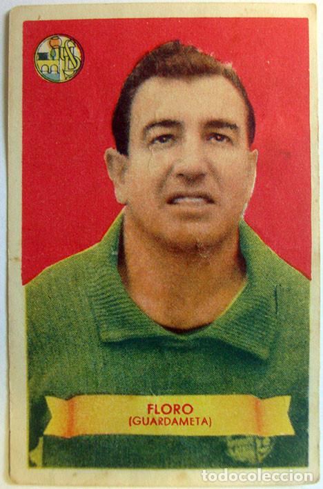 Figurine di Calcio: CROMO ALBUM FUTBOL 1950 DE BRUGUERA FLORO SALAMANCA (SIN PEGAR)