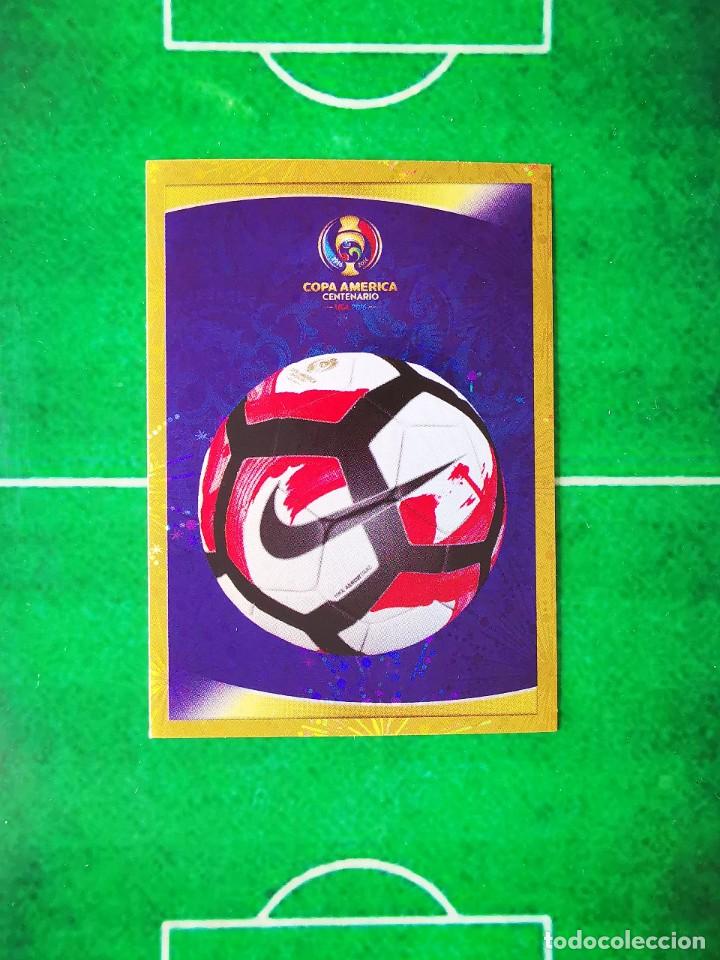 Cromos de Futebol: CROMO FUTBOL 16 SIN PEGAR PANINI COPA AMERICA CENTENARIO USA 2016 3 BALON OFICIAL