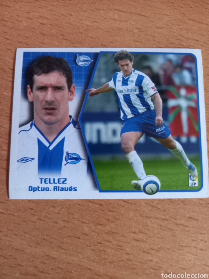 Fu&szlig;ball-Sticker: Tellez Alav&eacute;s liga 2005 2006 05 06 ediciones este