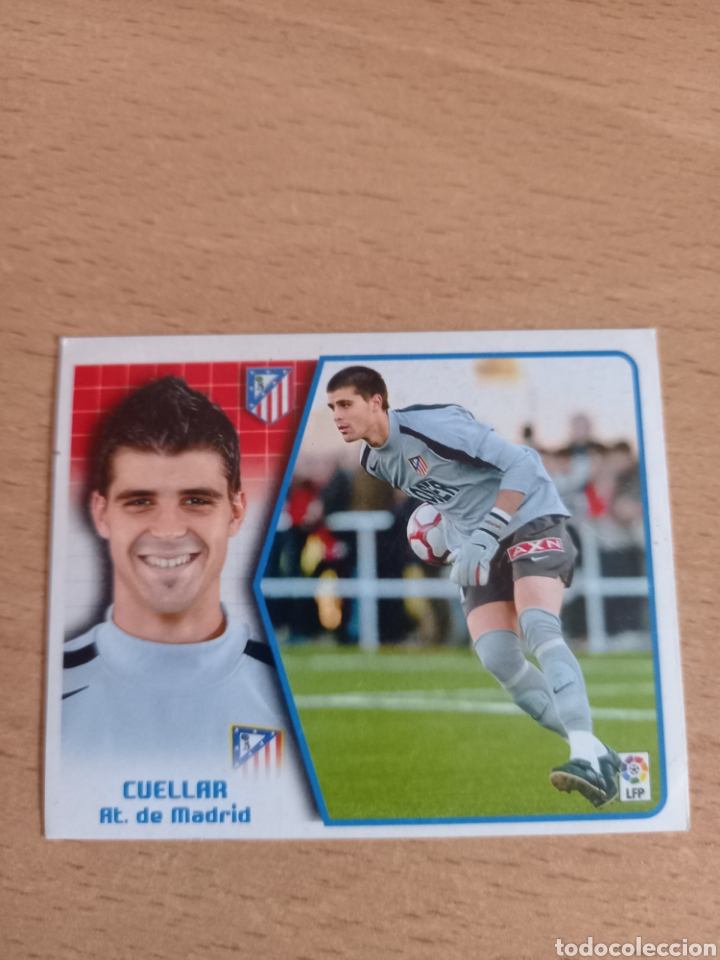 Fu&szlig;ball-Sticker: Cuellar Atl&eacute;tico de Madrid liga 2005 2006 05 06 ediciones este