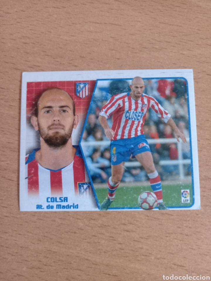 Cromos de Futebol: Colsa Atl&eacute;tico de Madrid liga 2005 2006 05 06 ediciones este