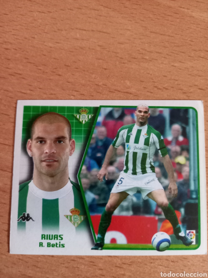 Fu&szlig;ball-Sticker: Rivas Real Betis liga 2005 2006 05 06 ediciones este