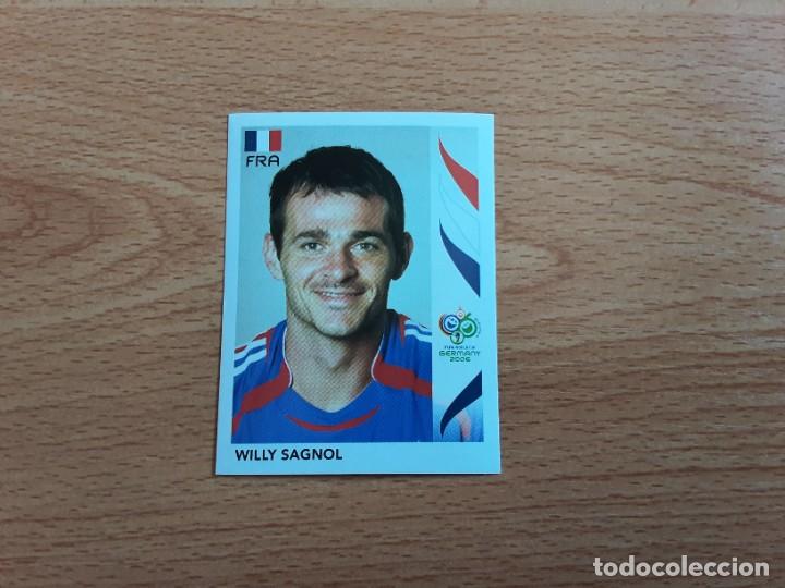 Cromos de f&uacute;tbol: CROMO FUTBOL MUNDIAL 2006 EDITORIAL PANINI 460.SAGNOL-FRANCIA-NUNCA PEGADO