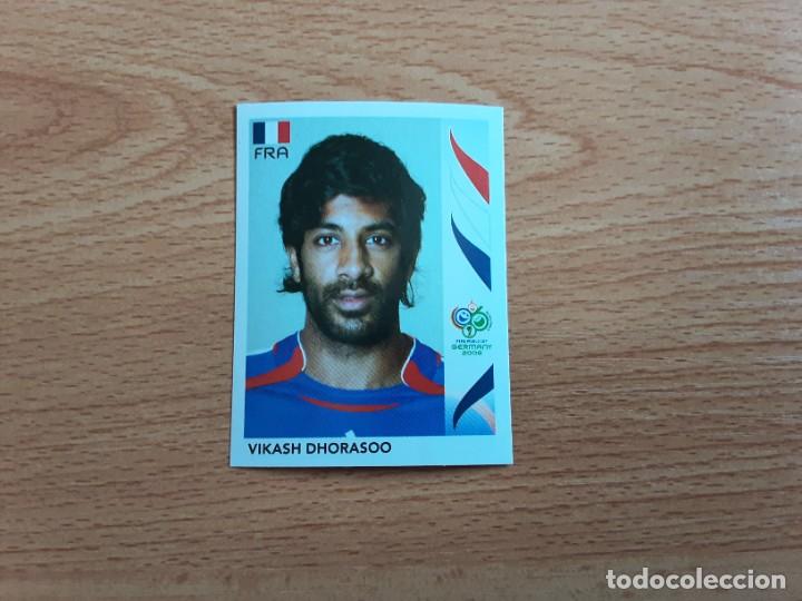 Figurine di Calcio: CROMO FUTBOL MUNDIAL 2006 EDITORIAL PANINI 462.DHRASOO-FRANCIA-NUNCA PEGADO