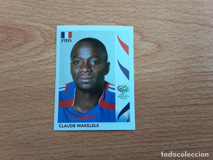 Cromos de F&uacute;tbol: CROMO FUTBOL MUNDIAL 2006 EDITORIAL PANINI 464.MAKELELE-FRANCIA-NUNCA PEGADO