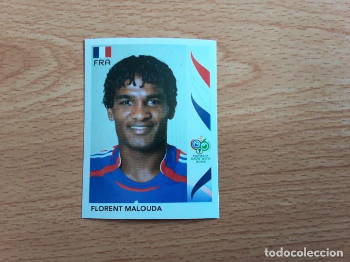 Football Stickers: CROMO FUTBOL MUNDIAL 2006 EDITORIAL PANINI 465.MALOUDA-FRANCIA-NUNCA PEGADO