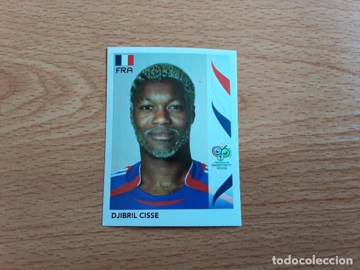 Figurine di Calcio: CROMO FUTBOL MUNDIAL 2006 EDITORIAL PANINI 468.CISSE-FRANCIA-NUNCA PEGADO