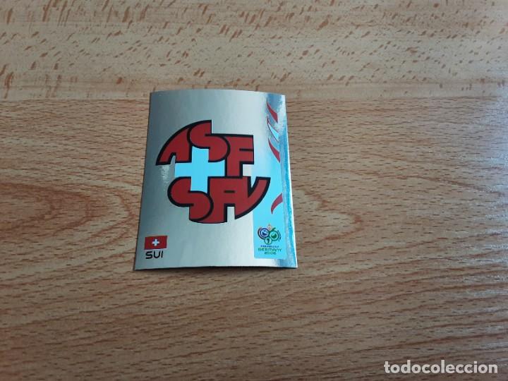 Cromos de F&uacute;tbol: CROMO FUTBOL MUNDIAL 2006 EDITORIAL PANINI 474.ESCUDO-SUIZA-NUNCA PEGADO