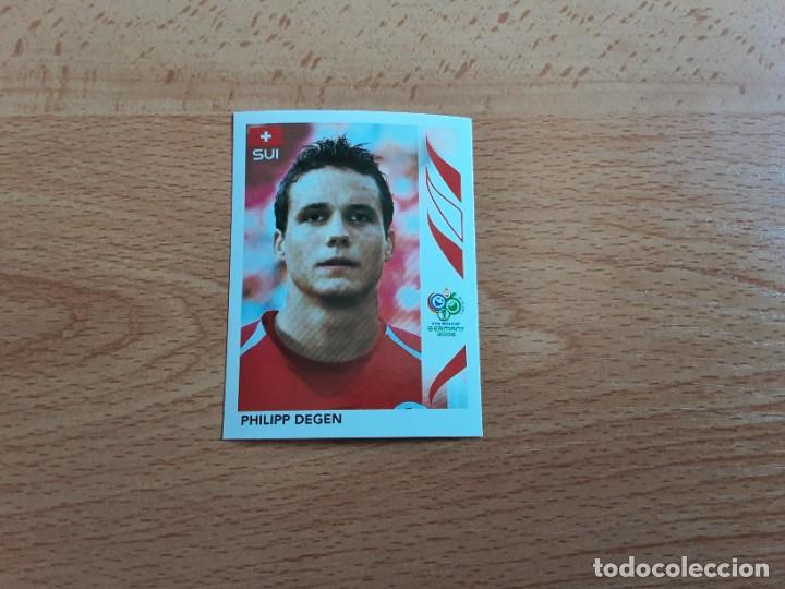Figurine di Calcio: CROMO FUTBOL MUNDIAL 2006 EDITORIAL PANINI 476.DEGEN-SUIZA-NUNCA PEGADO