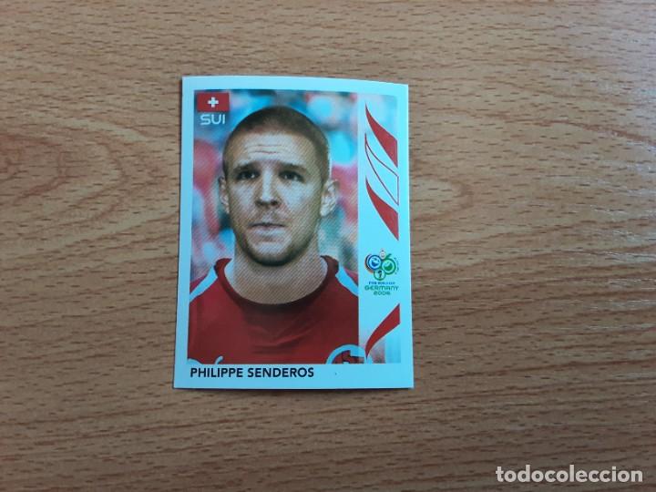 Cromos de F&uacute;tbol: CROMO FUTBOL MUNDIAL 2006 EDITORIAL PANINI 479.SENDEROS-SUIZA-NUNCA PEGADO