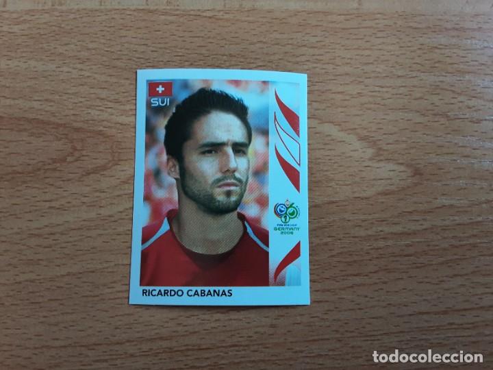 Cromos de Futebol: CROMO FUTBOL MUNDIAL 2006 EDITORIAL PANINI 482.CABANAS-SUIZA-NUNCA PEGADO