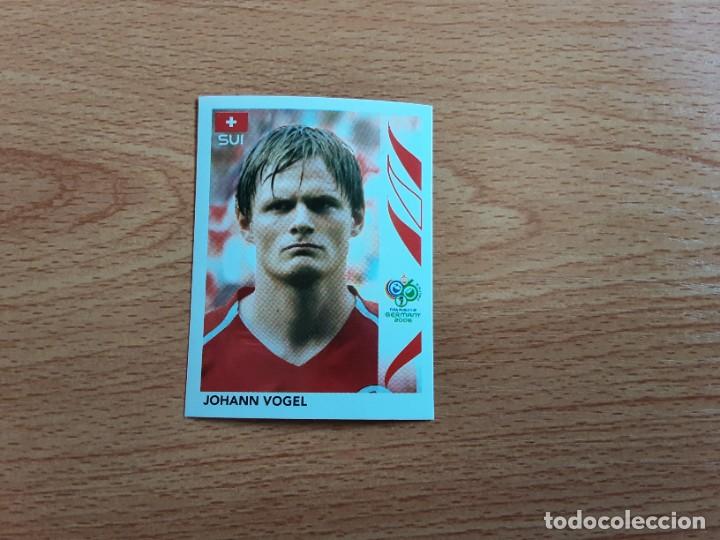 Figurine di Calcio: CROMO FUTBOL MUNDIAL 2006 EDITORIAL PANINI 485.VOGEL-SUIZA-NUNCA PEGADO