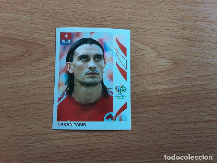 Figurine di Calcio: CROMO FUTBOL MUNDIAL 2006 EDITORIAL PANINI 487.YAKIN-SUIZA-NUNCA PEGADO