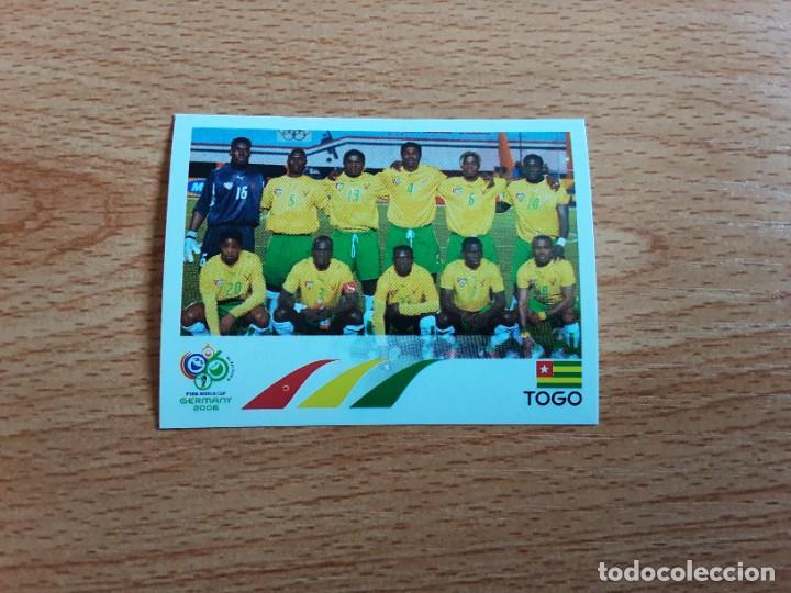 Cromos de F&uacute;tbol: CROMO FUTBOL MUNDIAL 2006 EDITORIAL PANINI 511.ALINEACION-TOGO-NUNCA PEGADO