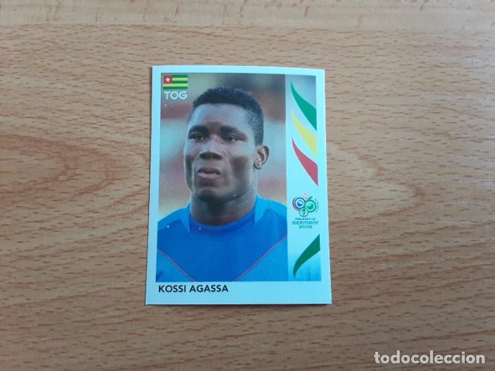 Football Stickers: CROMO FUTBOL MUNDIAL 2006 EDITORIAL PANINI 513.AGASSA-TOGO-NUNCA PEGADO