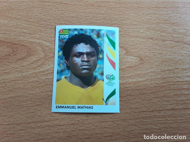 Cromos de F&uacute;tbol: CROMO FUTBOL MUNDIAL 2006 EDITORIAL PANINI 517.MATHIAS-TOGO-NUNCA PEGADO