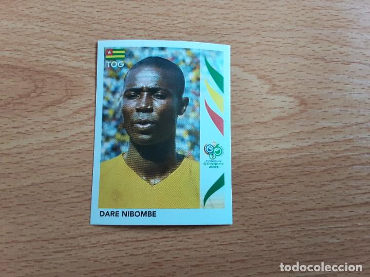 Cromos de f&uacute;tbol: CROMO FUTBOL MUNDIAL 2006 EDITORIAL PANINI 518.NIBOMBE-TOGO-NUNCA PEGADO